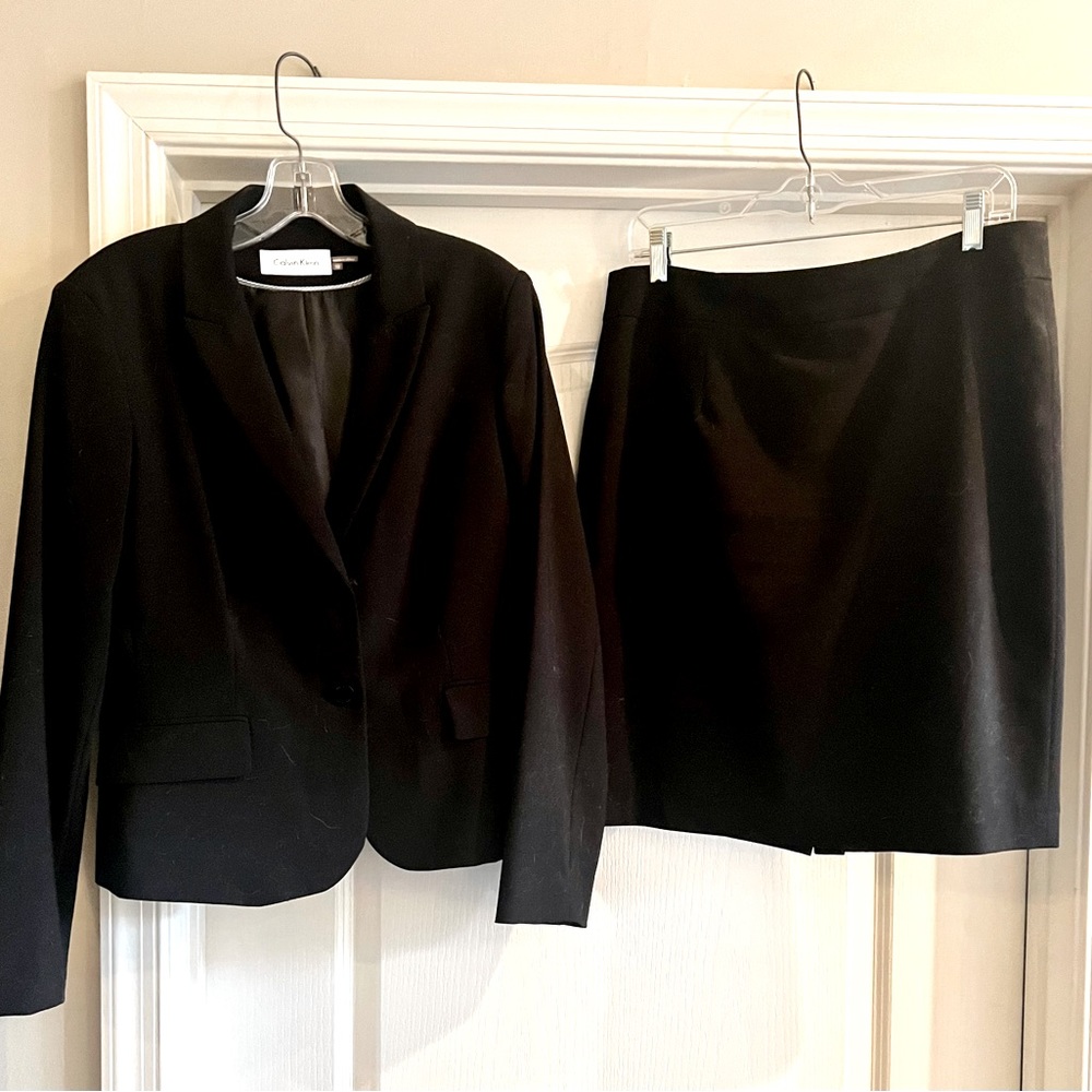 Calvin Klein Skirt Suit